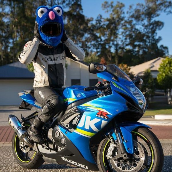 Cookie Monster - Helmcover - Motor - Scooter - Universeel - Accessoires