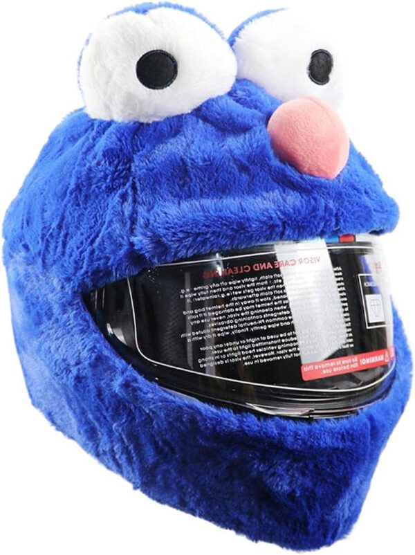 Cookie Monster - Helmcover - Motor - Scooter - Universeel - Accessoires