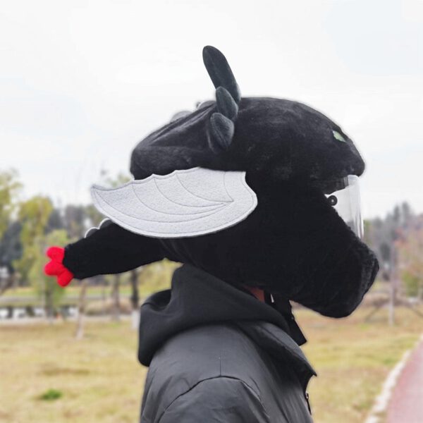 Toothless - Helmcover - Motor - Scooter - Universeel - Accessoires