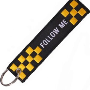 Follow Me (Zwart) - Sleutelhanger - Motor - Scooter - Auto - Universeel - Accessoires