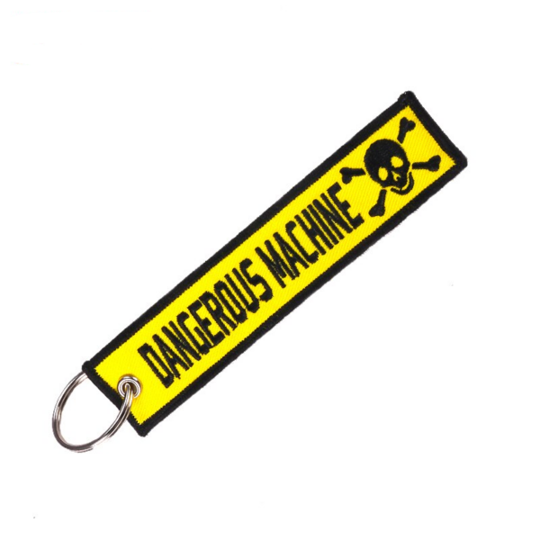Dangerous Machine - Sleutelhanger - Motor - Scooter - Auto - Universeel - Accessoires