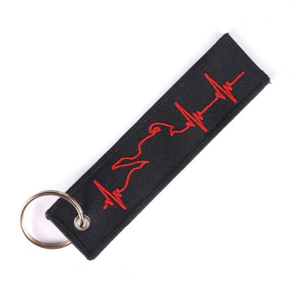 Motor Heartbeat - Sleutelhanger - Motor - Scooter - Auto - Universeel - Accessoires