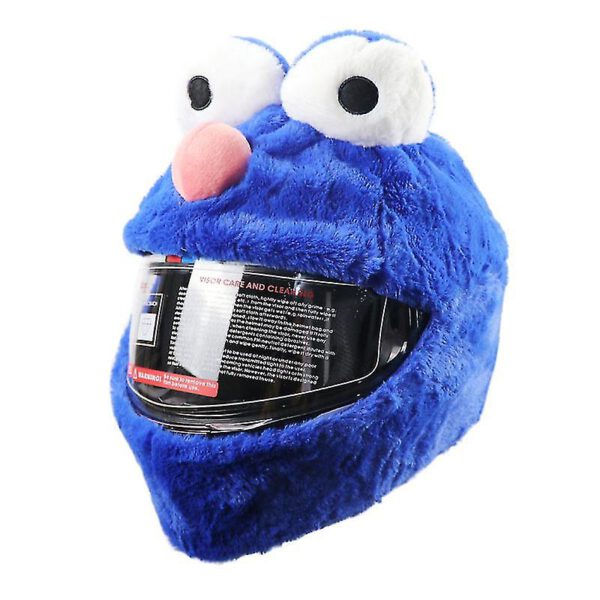 Cookie Monster - Helmcover - Motor - Scooter - Universeel - Accessoires