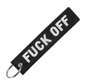 FUCK OFF - Sleutelhanger - Motor - Scooter - Auto - Universeel - Accessoires