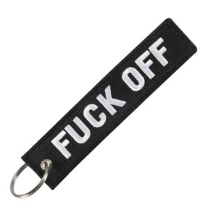 FUCK OFF - Sleutelhanger - Motor - Scooter - Auto - Universeel - Accessoires