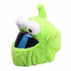 Helmcovers  - Three Eyed Monster - Helmcover - Motor - Scooter - Universeel - Accessoires