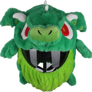 Helmcovers  - Green Dragon - Helmcover - Motor - Scooter - Universeel - Accessoires