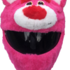 Helmcovers  - Pink Bear - Helmcover - Motor - Scooter - Universeel - Accessoires