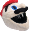 Helmcovers  - Funny Red Puppet - Helmcover - Motor - Scooter - Universeel - Accessoires