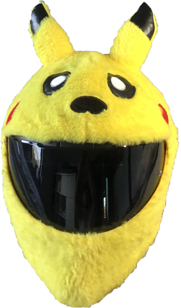 Helmcovers  - Pikachu - Helmcover - Motor - Scooter - Universeel - Accessoires