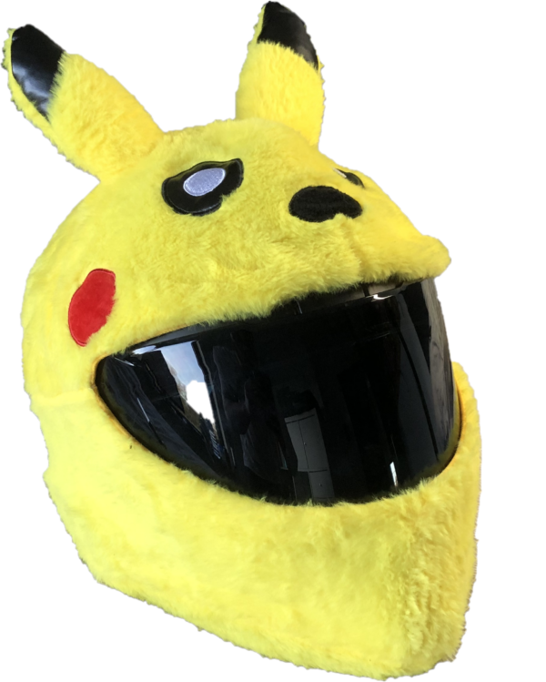 Helmcovers  - Pikachu - Helmcover - Motor - Scooter - Universeel - Accessoires