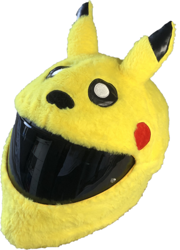 Helmcovers  - Pikachu - Helmcover - Motor - Scooter - Universeel - Accessoires