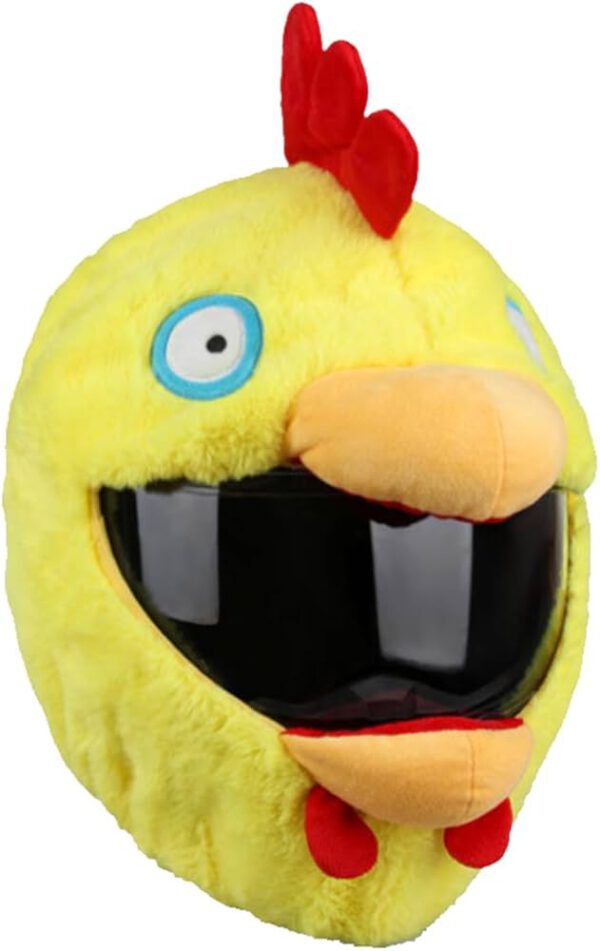 Helmcovers  - Yellow Chicken - Helmcover - Motor - Scooter - Universeel - Accessoires
