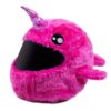 Helmcovers  - Pink Horned Whale - Helmcover - Motor - Scooter - Universeel - Accessoires