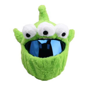 Helmcovers  - Three Eyed Monster - Helmcover - Motor - Scooter - Universeel - Accessoires