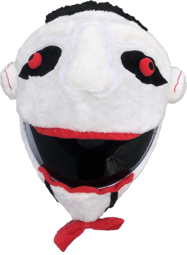 Helmcovers  - Horror Puppet - Helmcover - Motor - Scooter - Universeel - Accessoires