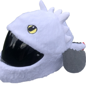 Helmcovers  - White Dragon - Helmcover - Motor - Scooter - Universeel - Accessoires