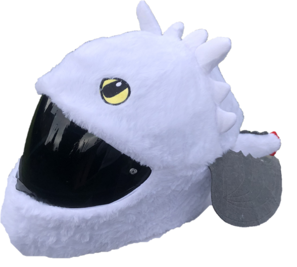 Helmcovers  - White Dragon - Helmcover - Motor - Scooter - Universeel - Accessoires
