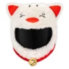 Helmcovers  - White Kitty - Helmcover - Motor - Scooter - Universeel - Accessoires