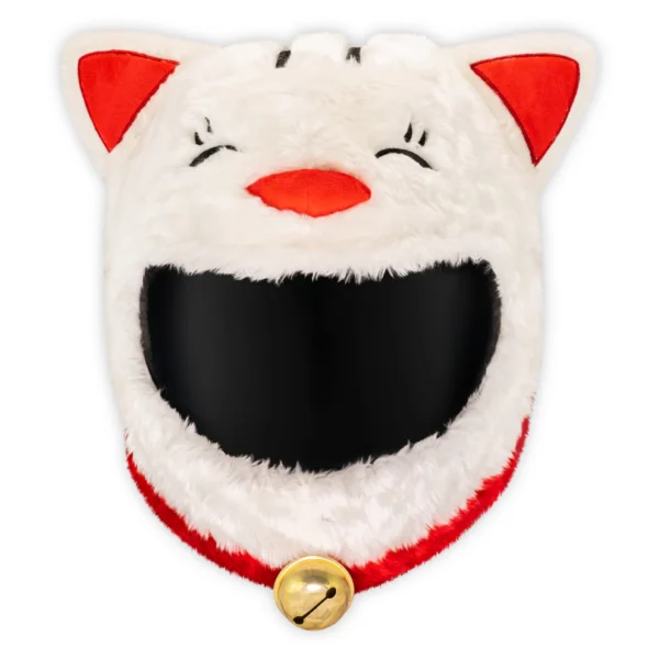 Helmcovers  - White Kitty - Helmcover - Motor - Scooter - Universeel - Accessoires