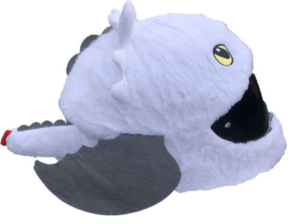 Helmcovers  - White Dragon - Helmcover - Motor - Scooter - Universeel - Accessoires